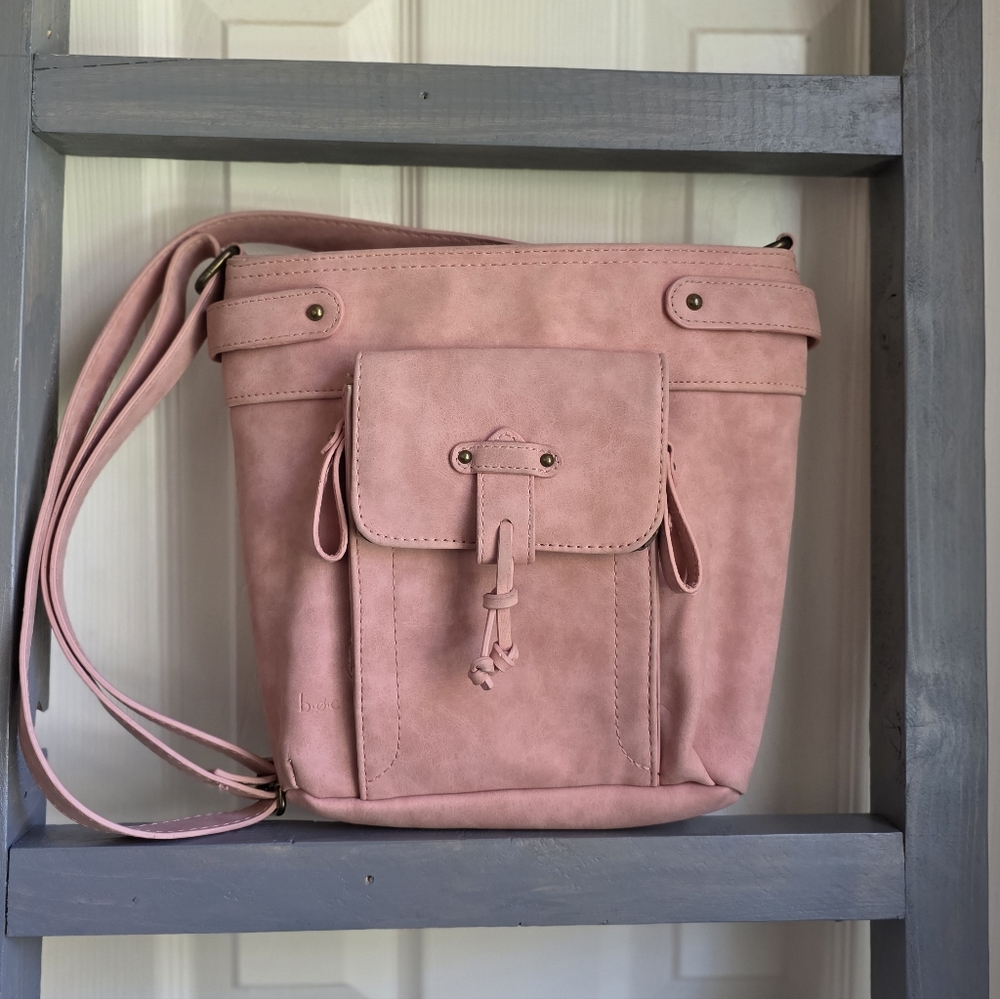 BoC Pink Leather Women's Bag (Rare)